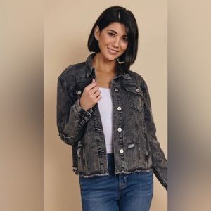 🔥Boutique🔥Blake Distressed Jean Jacket